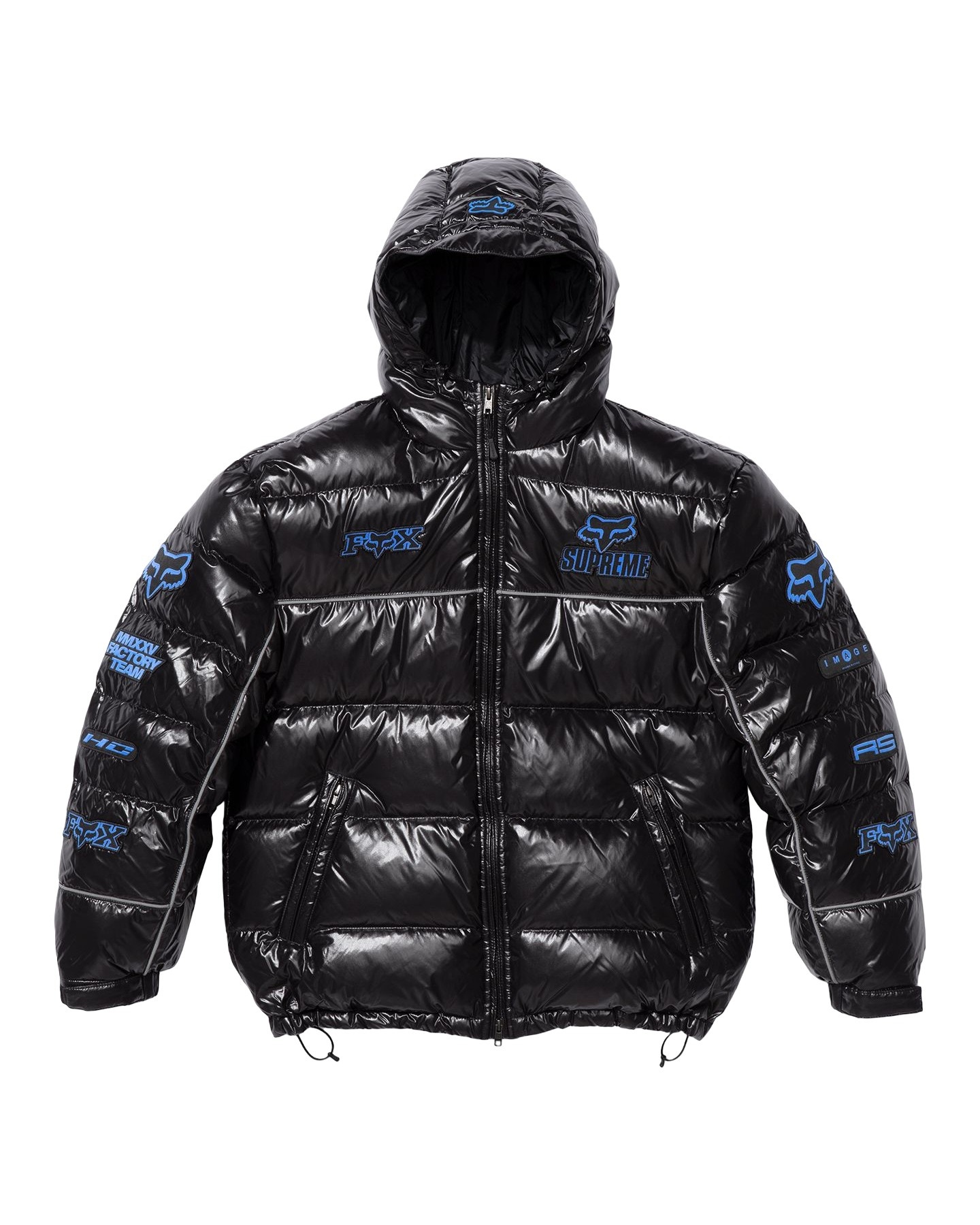 Supreme®/Fox Racing® Shiny Down Puffer Jacket view 10